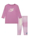 Nike Girls Logo Legging Set