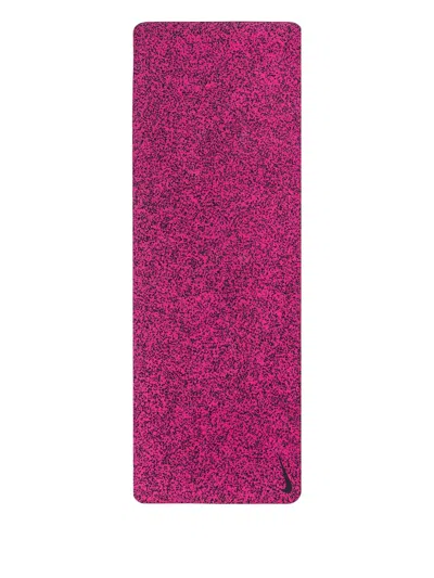 Nike Logo-print Yoga Mat In Pink