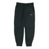 Nike Logo Printed Fleece Casual Cuffed Sweatpants Men Black