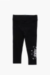 Nike Logo Printed Solid Color Leggings