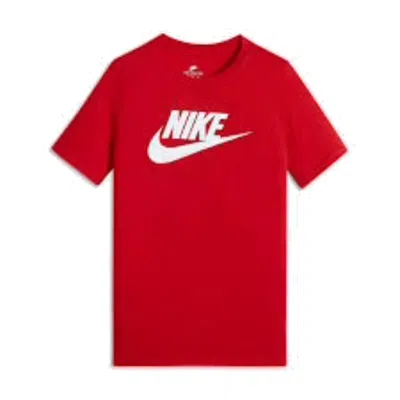 Nike Logo Printed Sportswear T-shirt 'red White'