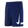 Nike Logo Printing Training Sports Quick Dry Breathable Shorts Blue
