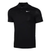 Nike Casual Breathable Solid Color Golf Short Sleeve Polo Shirt Black In Black