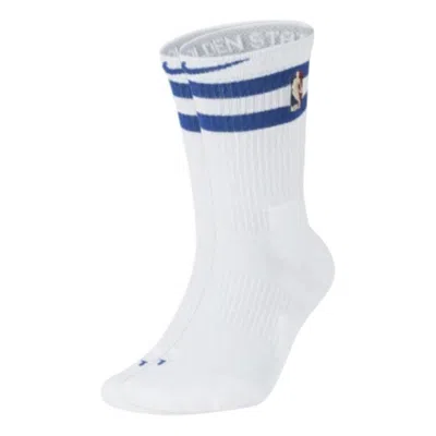 Nike Logo Stripe Casual Socks One Pair White