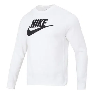 Nike Logo Sweatshirt 'white Black'