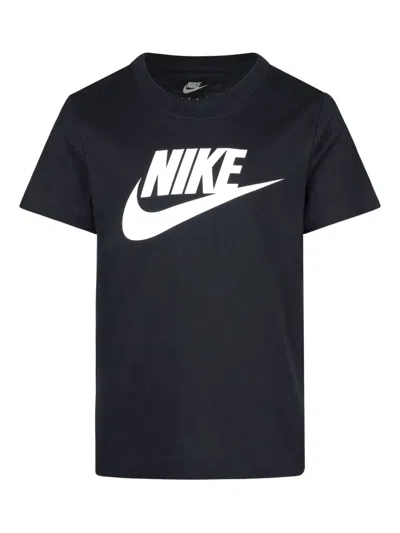 Nike Babies' Logo T-shirt And Shorts Set In Black