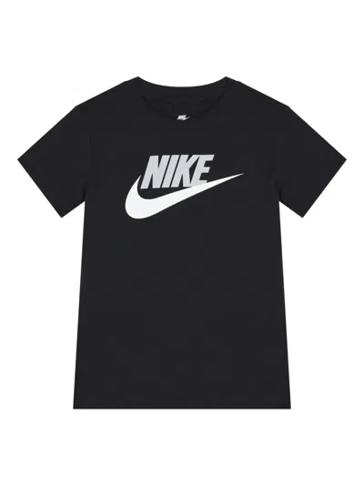 Nike Kids' Logo T-shirt In Black