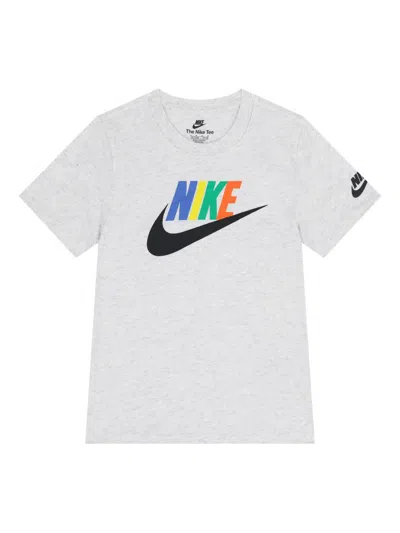 Nike Kids' Logo T-shirt In White