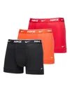 Nike Logo-waistband Boxer Shorts (pack Of Three) In Multi