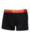 Nike Logo-waistband Essential Micro Boxers (pack Of Three) In Black