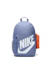 Nike Logo Zip Backpack In Blue