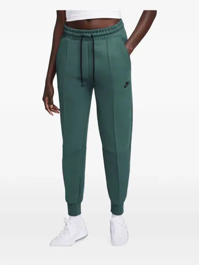 Nike Logo-detail Track Pants In Green