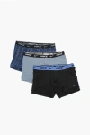 Nike Logoed Drawstring Waist Dri-fit 3 Pairs Of Boxers Set