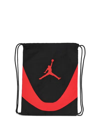 Nike Kids' Logo-embroidered Backpack In Black