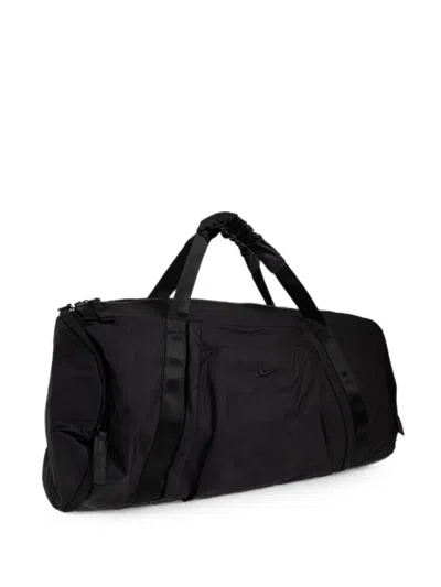 Nike Logo-patch Holdall In Black