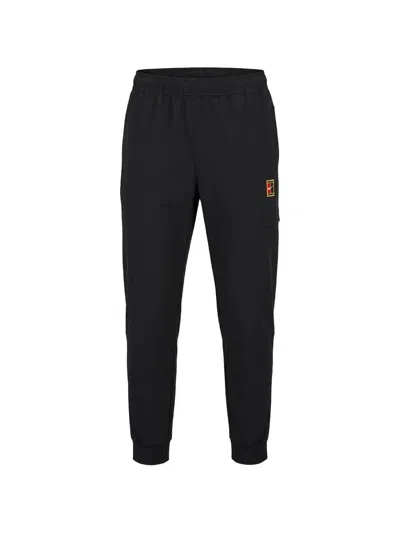 Nike Logo-patch Performance Track Pants In Black