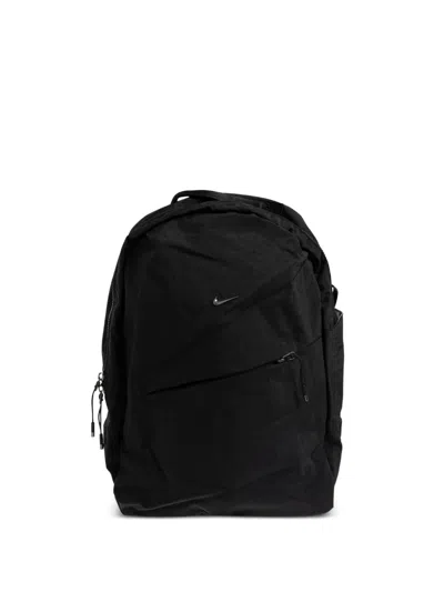 Nike Logo-plaque Backpack In Black