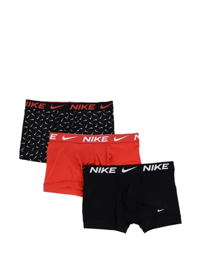 Nike Logo-print Boxer Briefs In Multi