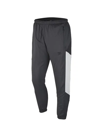 Nike Logo-print Colour-block Track Pants In Black