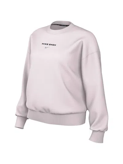 Nike Logo-print Sweater In Pink
