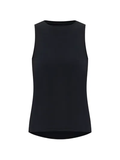 Nike Logo-print Tank Top In Black