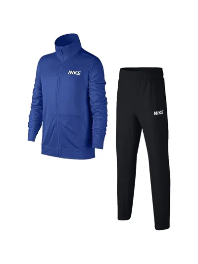 Nike Kids' Logo-print Tracksuit In Blue