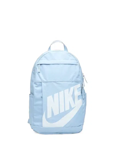 Nike 로고 프린트 집업 백팩 In Blue