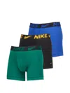 Nike Logo-waistband 3-pack Boxer Briefs In Multi