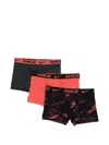 Nike Logo-waistband Boxer Briefs In Black