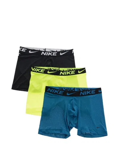 Nike Logo-waistband Boxer Briefs In Multi