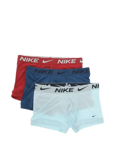 Nike Logo-waistband Boxer Briefs In Multi
