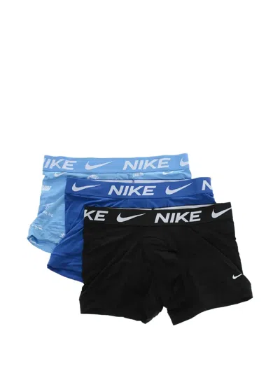 Nike Logo-waistband Boxer Briefs In Multi