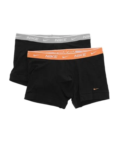 Nike Logo-waistband Boxers (set Of Two) In Black