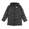 Nike Long Down Jacket Child Sportswear Fill Long Jacket Black/black/black/white In Black/black/black/white