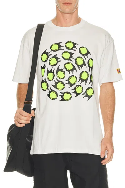Nike Long Sleeve Club Rules Logo Tee In White