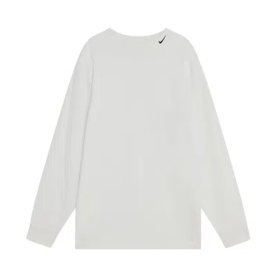 Pre-owned Nike Long-sleeve Mockneck T-shirt 'white' | Men's Size S