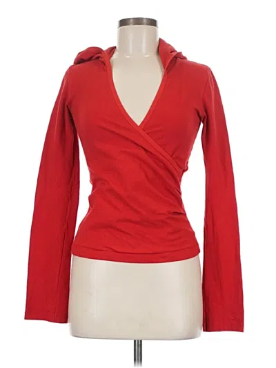 Pre-owned Nike Long Sleeve Polo Shirt In Red