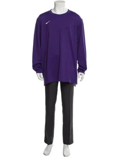 Pre-owned Nike Long Sleeve Shirt In Purple