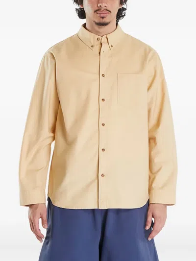Nike Long-sleeve Shirt In Yellow