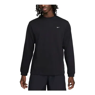 Nike Solo Swoosh Sweater In Black
