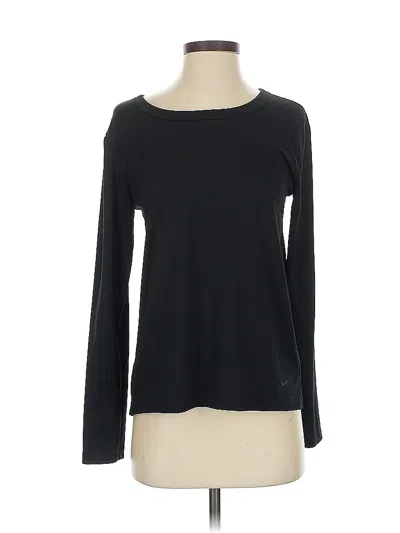 Pre-owned Nike Long Sleeve T-shirt In Black