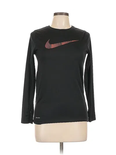 Pre-owned Nike Long Sleeve T-shirt In Black