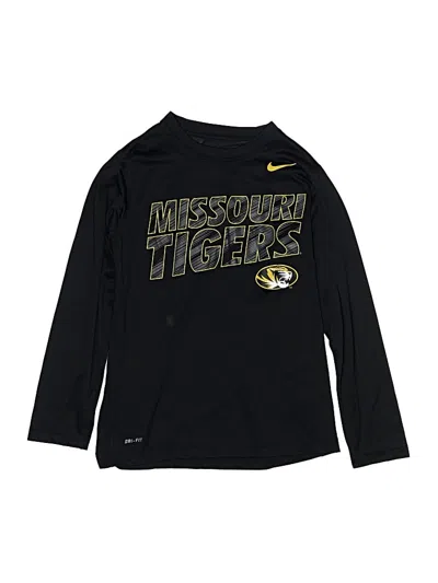 Pre-owned Nike Kids' Long Sleeve T-shirt In Black