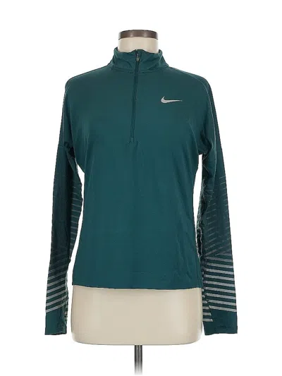 Pre-owned Nike Long Sleeve T-shirt In Blue