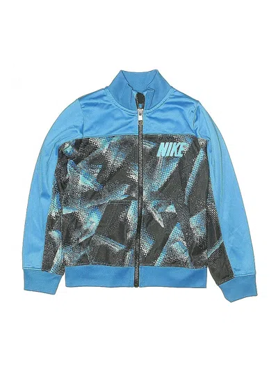 Pre-owned Nike Kids' Long Sleeve T-shirt In Blue