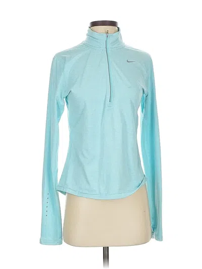 Pre-owned Nike Long Sleeve T-shirt In Blue