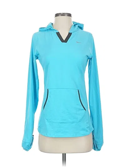 Pre-owned Nike Long Sleeve T-shirt In Blue