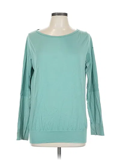 Pre-owned Nike Long Sleeve T-shirt In Blue