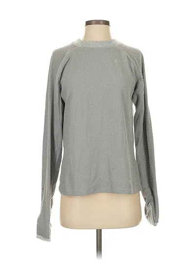 Pre-owned Nike Long Sleeve T-shirt In Gray