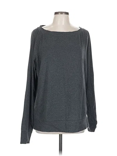 Pre-owned Nike Long Sleeve T-shirt In Gray